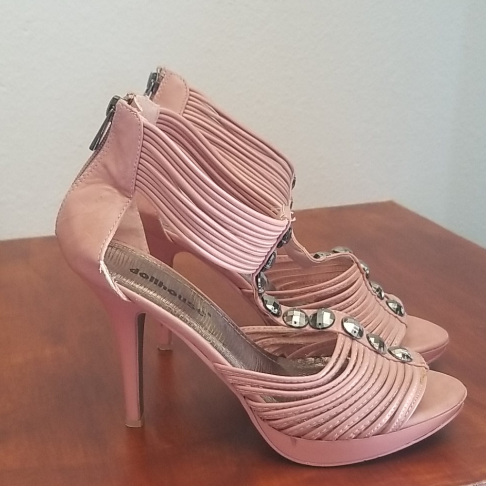 Pink Dollhouse heels